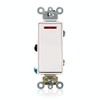 Leviton 20 Amp, 120 Volt, Decora Plus Rocker Pilot Light,