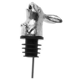 BIUDECO Creative Animal Wine Aerator Rabbit Shape Stainless Steel Wine Pourer Stopper Perfect for Parties