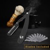 BEAUTICONE Straight Razors for Men, Professional Barber Razors, Premium Straight