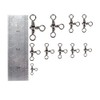 Dr.Fish 30 Pack Fishing 3 Way Swivels, 35-175LB, Three Way
