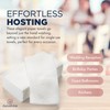 Disposable Guest Towels 200 Pack - White Napkins for Guest