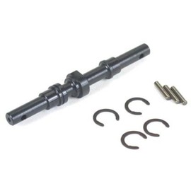 Gear Shaft 6X12X78mm (Black/1pc) Savage X/XL 86081