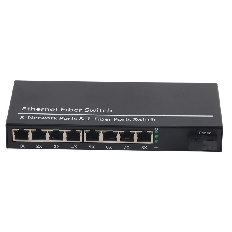 Ethernet Media Converter Dual Interface RJ45 10 / 100 /