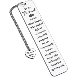 Metal Bookmark,COZY CORE Funny Gifts Book Mark for Women Men Daughter Reader Book Lovers Best Friend BFF Sister Birthday Gifts Thanksgiving Valentines for Adults Teen Boys Girl