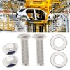 LT Easiyl 1Set Stainless Crossmember Rear Body Bolt Fixing Kit