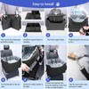 INFANZIA Dog Booster Car Seat for Small Medium Dogs, Elevated