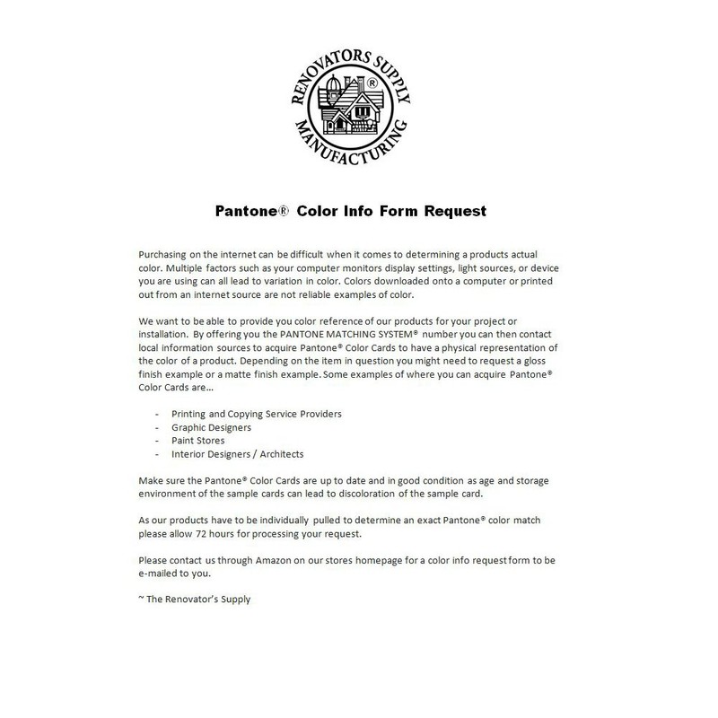 Renovators Supply Manufacturing High Tank Toilet Supply 36" Line Flex