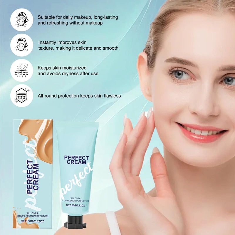 COWANIEE 2 Pcs Supreme Cream, Waterproof & Transfer-resistant Body Coverage