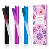 EAONE Crystal Glass Nail File with Case 3 Pack, Double-Sided