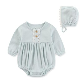 Ecojoy Newborn Baby Girl Bodysuit Suit Baby Clothes Long Sleeve/Short Sleeve 3 Outfit Bundle Mix Match
