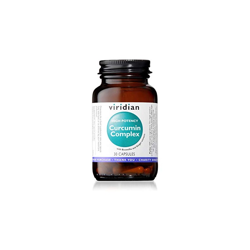 Viridian High Potency Curcumin Complex 30 veg caps