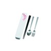 Tatsumiya Adult Cutlery Sakura WH Size (W x D x