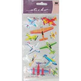Sticko Airplane Stickers