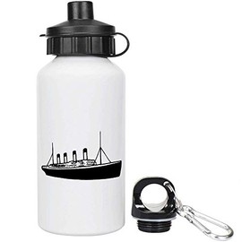 Azeeda 400ml 'Titanic Ship' Kids Reusable Water/Drinks Bottle (WT00022606)