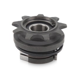 Gugxiom Single Speed Bicycle Freewheel, Steel 9T 12mm Refit Single Speed Gear Sprocket, Threaded Machined High Performance Clutch Sprocket for 412 Folding Bike