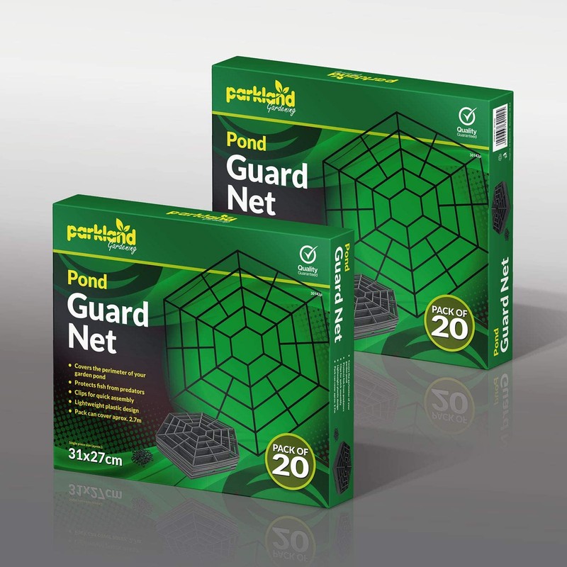 Parkland® Pack Of 20 Interlocking Connectable Plastic Pond Guard Net