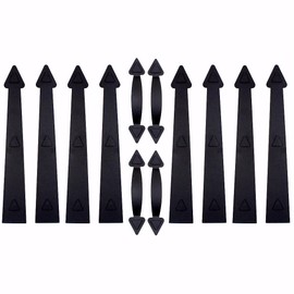 WINSOON for 2 Car Magnetic Garage Door Decorative Hardware Kit,Magnetic Type,for Magnetic Doors