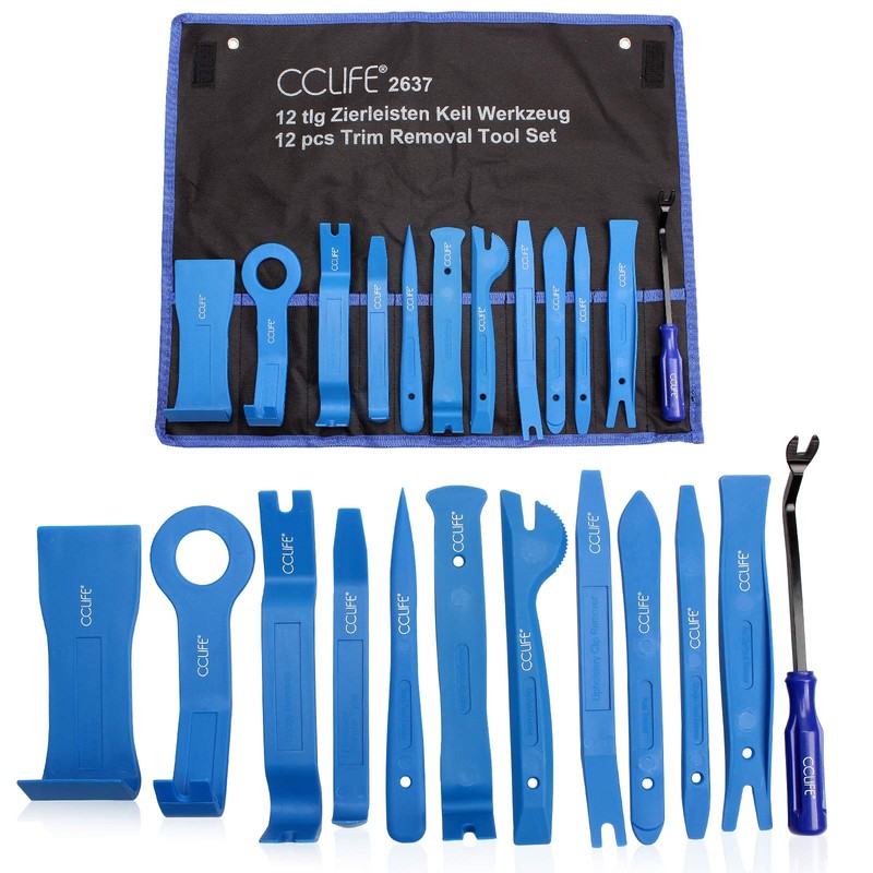 CCLIFE 30-Piece Removal Tool Trim Wedges Trim Tool Removal Tool