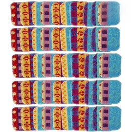 PaperlessKitchen Kitchen Dish Scrubbers | Soft Scrub for Dishes | Non-Scratch Cleaning Pads for Kitchen | Made from Cotton Fiber | Safe on All Surfaces | Long-Lasting & Easy to Clean | Pack of 50