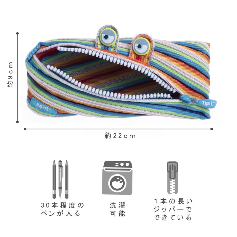 Zipit Monster Pen Case, Pencil Case, Boys, Girls, Cute, Stylish,