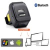 Bluetooth Wireless Ring Barcode Scanner, Portable Wearable Mini Finger 1D