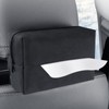 SUNTRADE Car Tissue Holder, PU Leather Car Napkin Holder for
