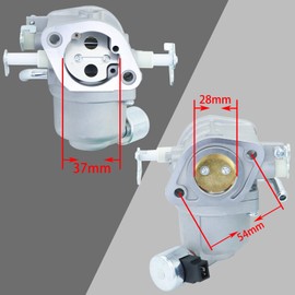 REMEDART 597128 Carburetor Fits for Briggs & Stratton 44U577 44U677 44U777 44U877 40N777 40N877 Replacement for 596033 596375 595321 595216 597126 594207 with Oil Filter Fuel Pump