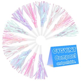 8-Pack Glitter Metallic Party Blowers with Fringe - Fun Noise Makers for Birthdays, Graduations & Sporting Events - Vibrant Party Favors & Celebration Supplies (Assorted Colors)