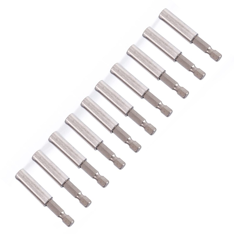 Magnetic Extension Socket Drill Bit Holder 10pcs 1/4" Hex Magnetic