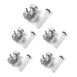 Fuel Shut Off Petcock Valve M16 x 1.5mm for Generac 3500W-9000W 5.5HP-16HP Generator, Gas Tank Shut for Predator Generac 8750 Parts (5 PACK)