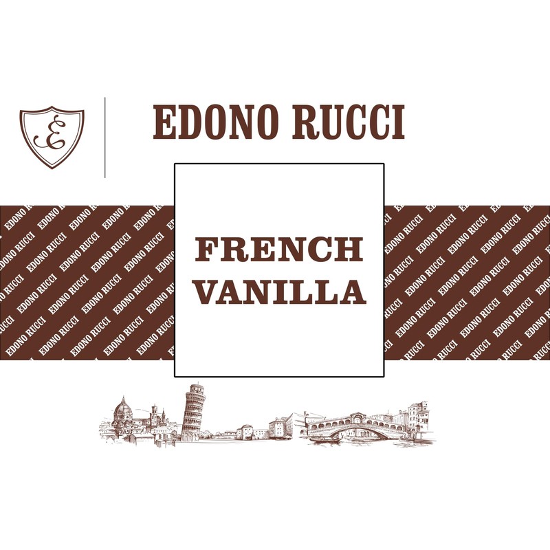 Edono Rucci French Vanilla Powdered Cappuccino Mix, 4 bags (2lbs