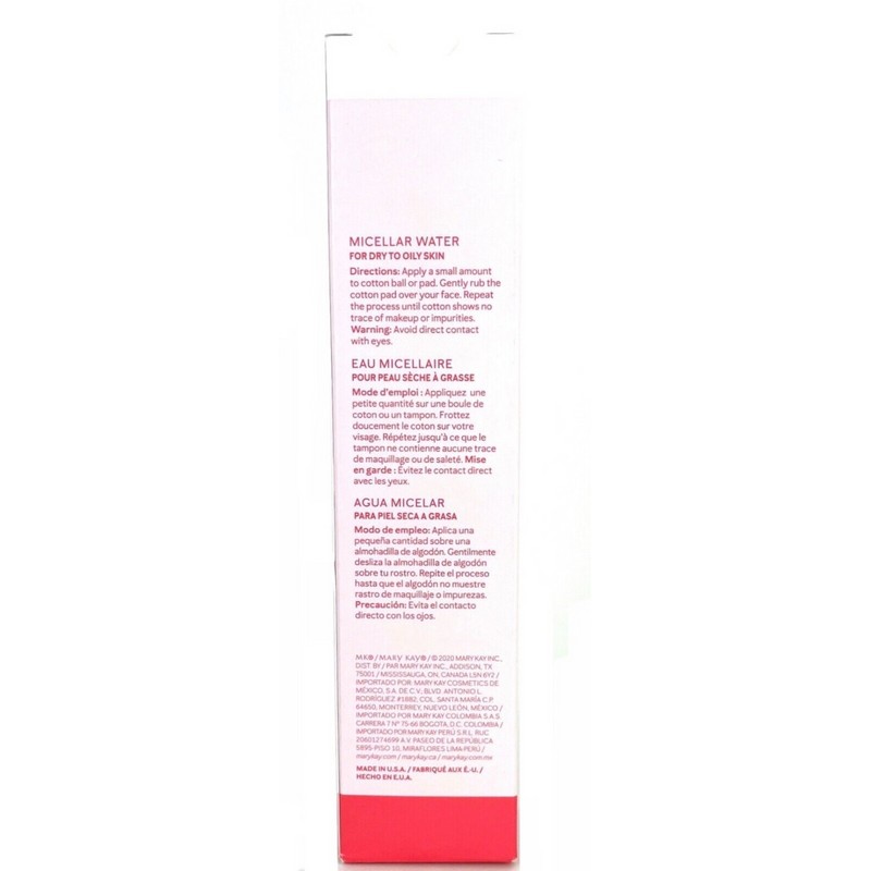 MARY KAY MICELLAR CLEANSING WATER~LOT OF 2~FULL SIZE~5 FL.OZ~NIB~MAKE