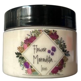 Mascarilla Reparadora  Nutritiva Flower Moradita - Nutre, Suaviza y Protege Cabello Seco (250 ml) Love                                                