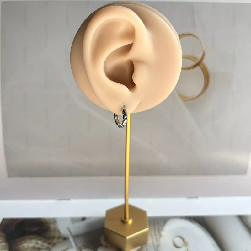 Unbranded Star Small Hoop Earrings for Women Men Streetwear Unisex