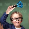 Blue Metal Hand Bell - 5.3 Inch Loud Classroom Bell