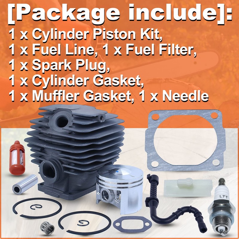 Mtanlo Cylinder Piston Gasket Kit 46mm For Stihl 028 Super
