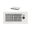 MOTCTQVD Register Fan for 4"x10", 10-Speed Vent Booster, Control Heating