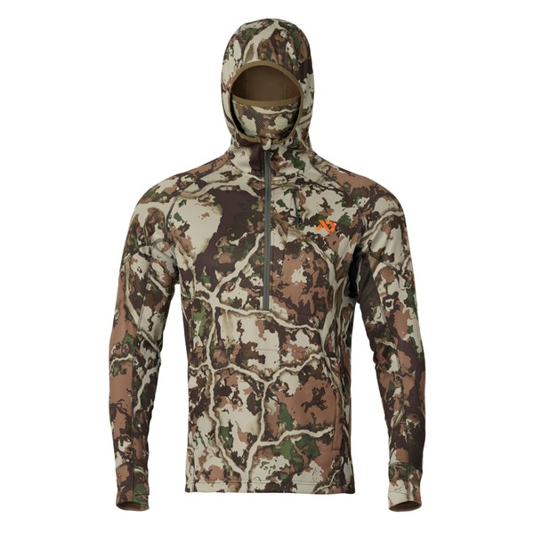 First Lite Men’s Origin Hoody - Lightweight Knit Fleece Insulated