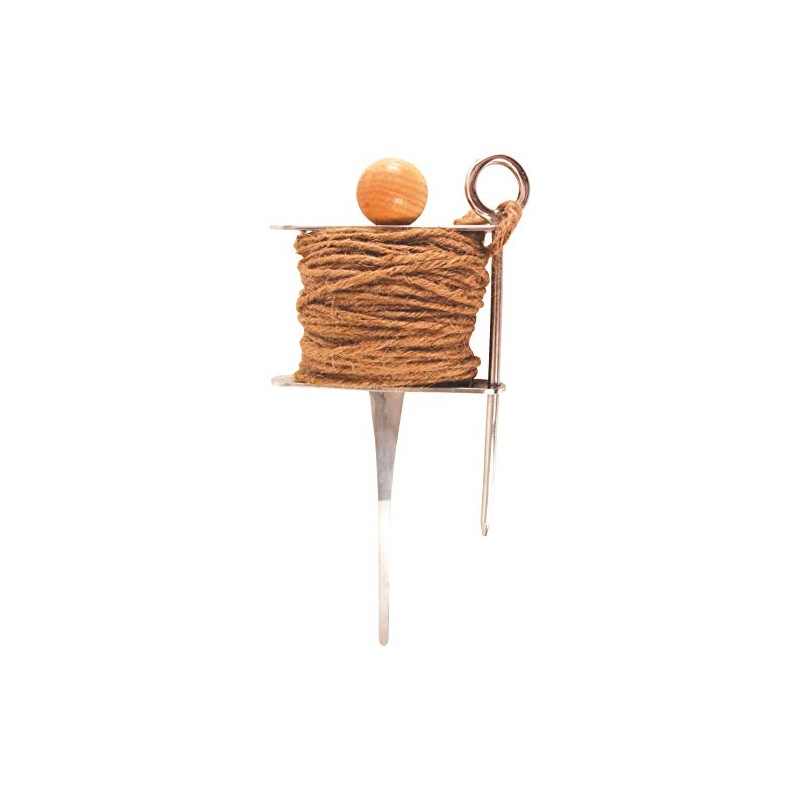 MAISONICA Traditional Stainless Steel Garden String Row Marker