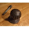 Antikas - Door Knob Iron with Rosette for Front Doors,