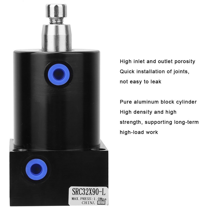SRC32 90 Degrees Pneumatic Swing Clamp Cylinder Pneumatic Rotary Clamping