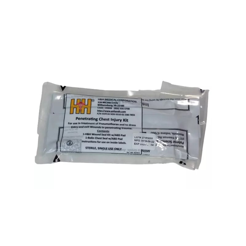 H&H Penetrating Chest Injury Kit Wound Kit