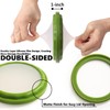 SOOPLEU Avocado Saver 4-Pack: Fresh-Lock Containers for Tomatoes, Onions &