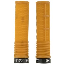 DMR Brendog DeathGrip Flangeless Lock-On Mountain Bike MTB Grips - Gum (Thick)