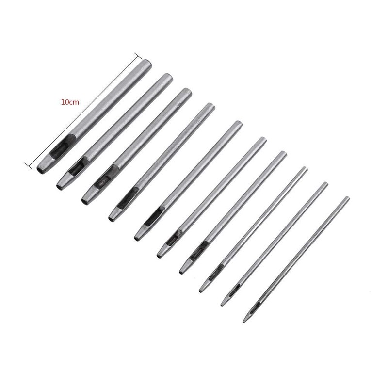 Hole Punch Set, 0.5-5 mm Round Hollow Puncher Leather Tool