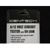 Cen-tech CIRCUIT TESTER 6/12 V Volt Auto Fuse Diagnostic Tool