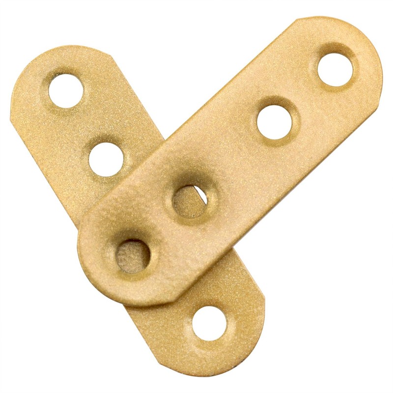 Dsjnf Iron Splicing Plate Connector Flat Straight Bracket with Hole