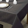Emma Barclay Chequers - Jacquard Table Cloth in Black -