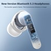 Wireless Earbuds, Bluetooth 5.3 Headphones,ENC Noise Cancelling, Bluetooth Earbuds With
