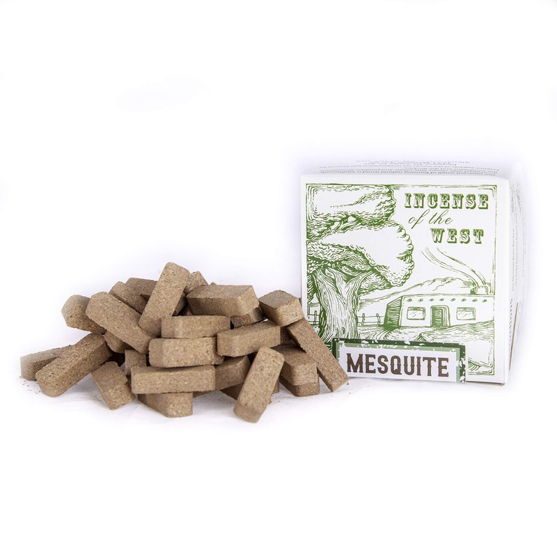 Incienso de Santa Fe - Mesquite Natural Wood Incense Bricks